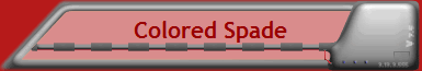 Colored Spade