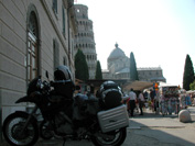 BMW F650GS in Pisa