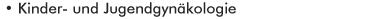 Kindergynäkologie