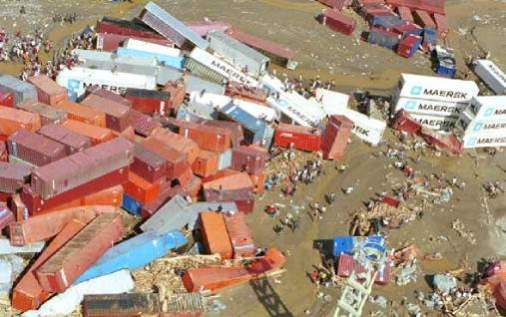 Container in La Guaira