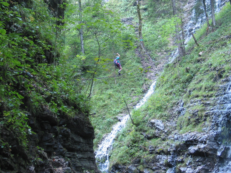 Postalmklamm Klettersteig Postalmklamm Klettersteig