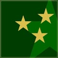 3 Sterne Emblem