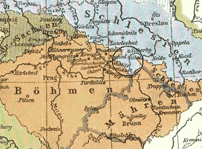 map from 1815