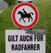 reitverbot