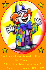www.lucky-user.de BRONZE Award
